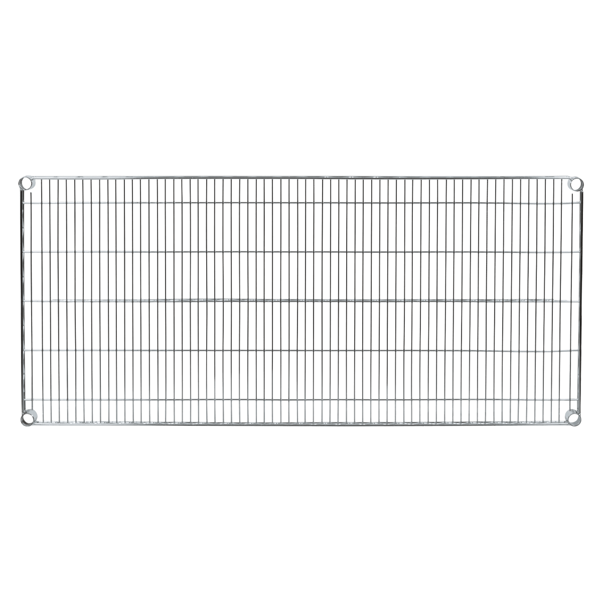 InterMetro Super Erecta Wire Shelf, Chrome, Each