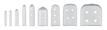 Tip-It Instrument Guard, Clear, 2x16x25.4mm, Silicone, Non-Sterile, Disposable, 50/Package