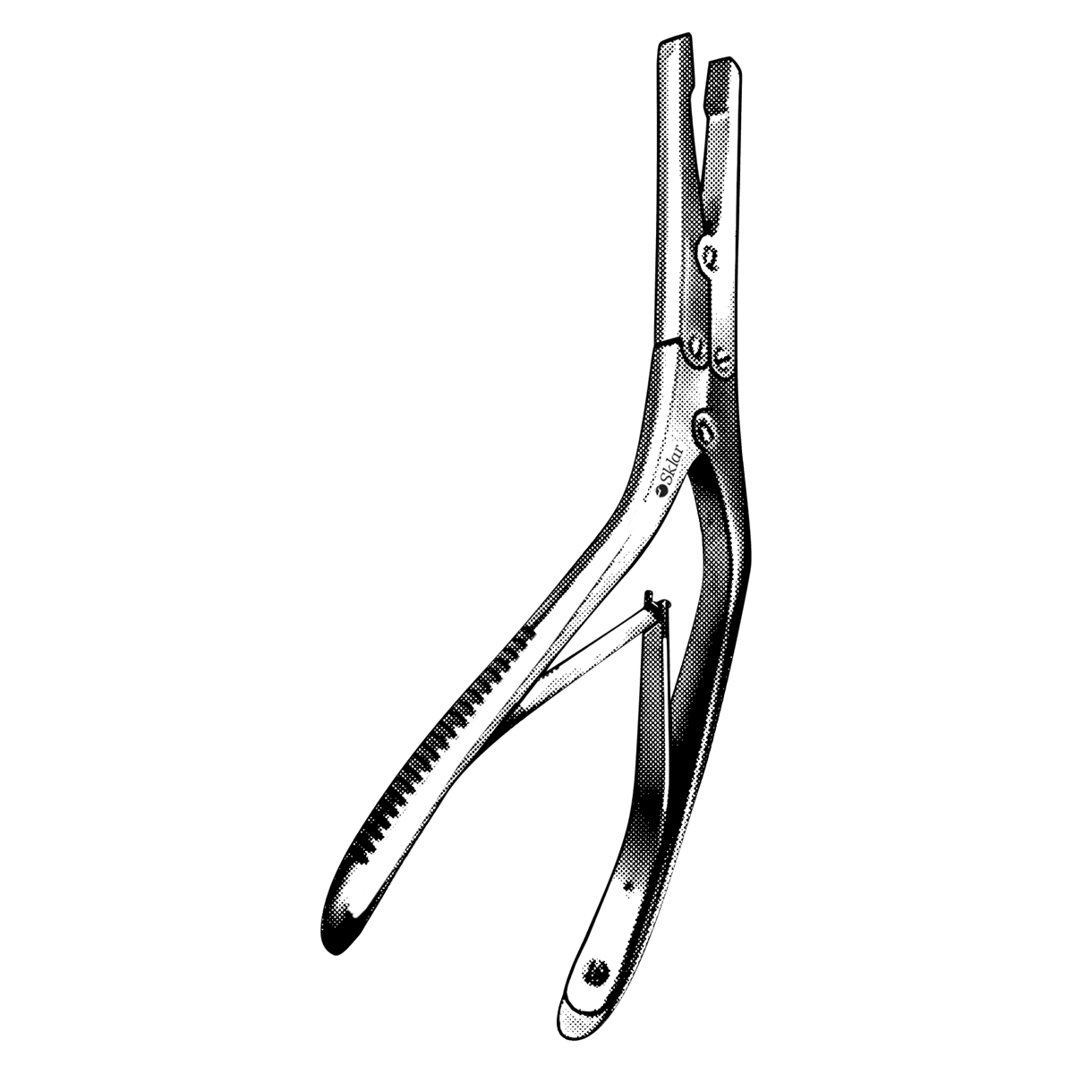 Rubin Septum Forceps, Straight, 21cm, Stainless Steel, Each