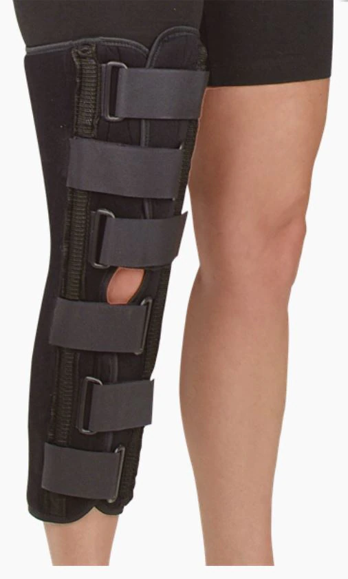 DeRoyal Immobilizer Knee Pediatric Foam, Size Medium, 10-12"