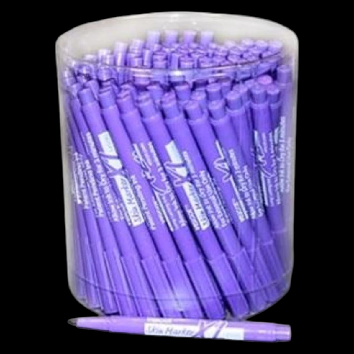 Viscot Medical XL Skin Marker, Fine Tip, Violet, Non-Sterile, Prep Resistant