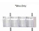 Tilt Bin, White, 5 x 5-1/2 x 7-1/2" (Each)