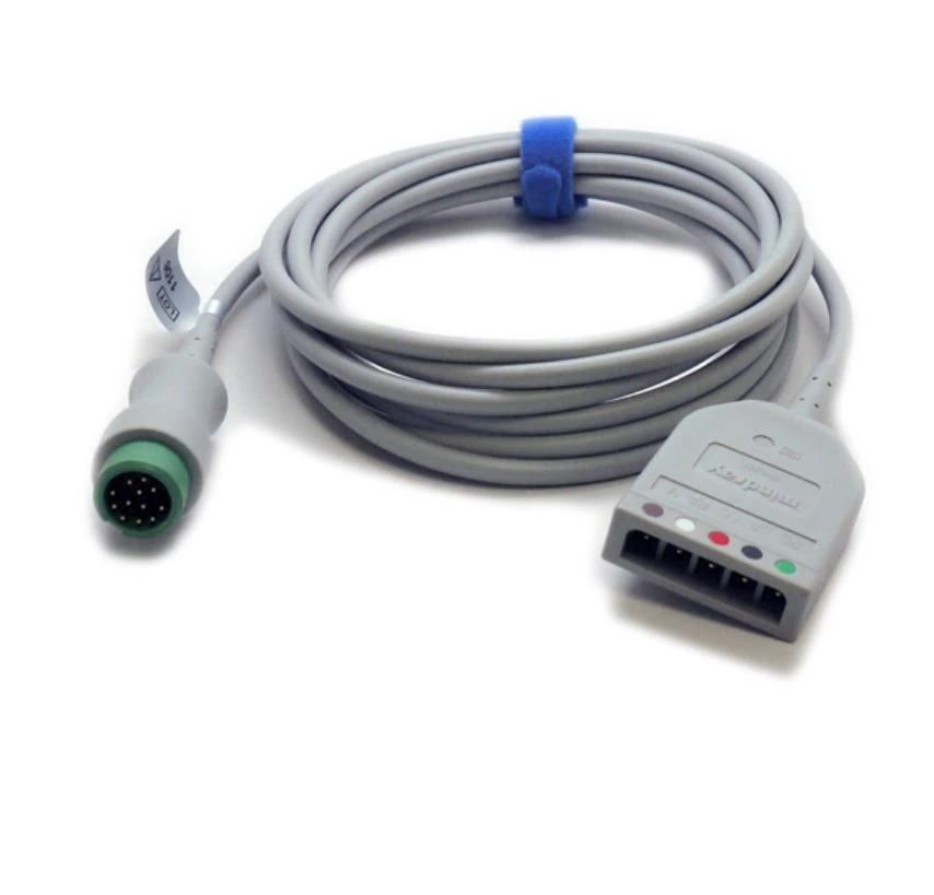 Mindray ECG Trunk Cable, 3/5 Lead, 12-Pin, Adult/Pediatric