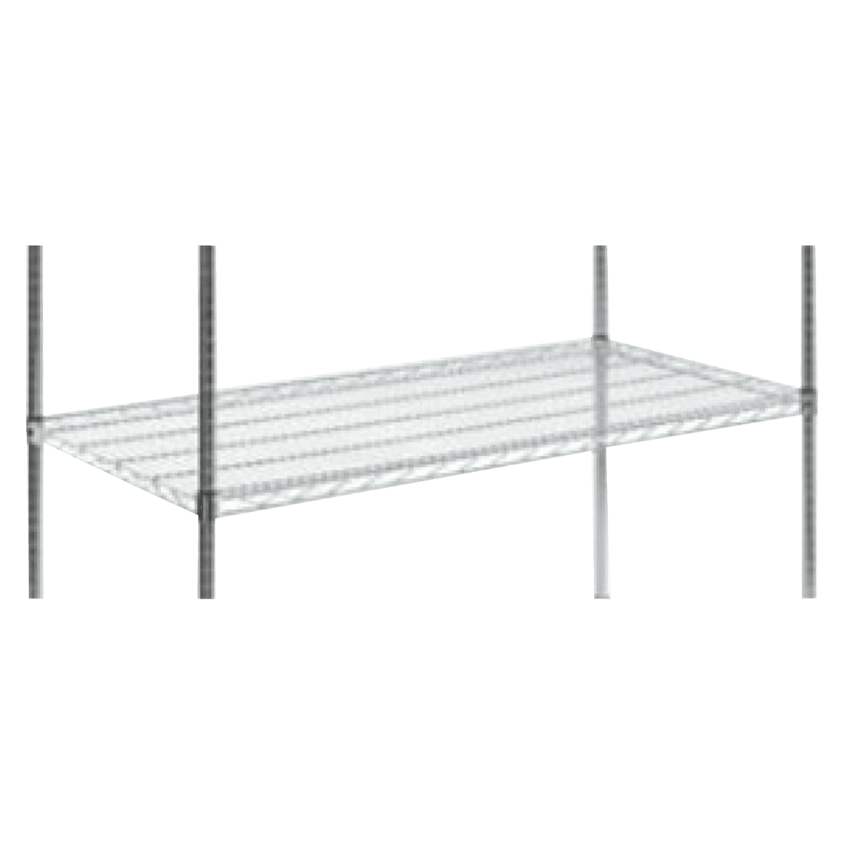 Lakeside Shelf Wire, Zinc-Plated Steel, 24" x 36", Each