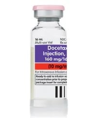 Docetaxel Injection 10 mg/mL, Multiple-Dose Vial, 16 mL, Flip-Top (Pfizer Injectables)