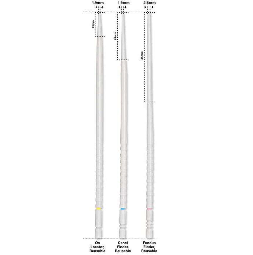 Gynex Fundus Finder Dilator, Soft Teflon, Size #3, 21.7 cm, Autoclavable, Reusable