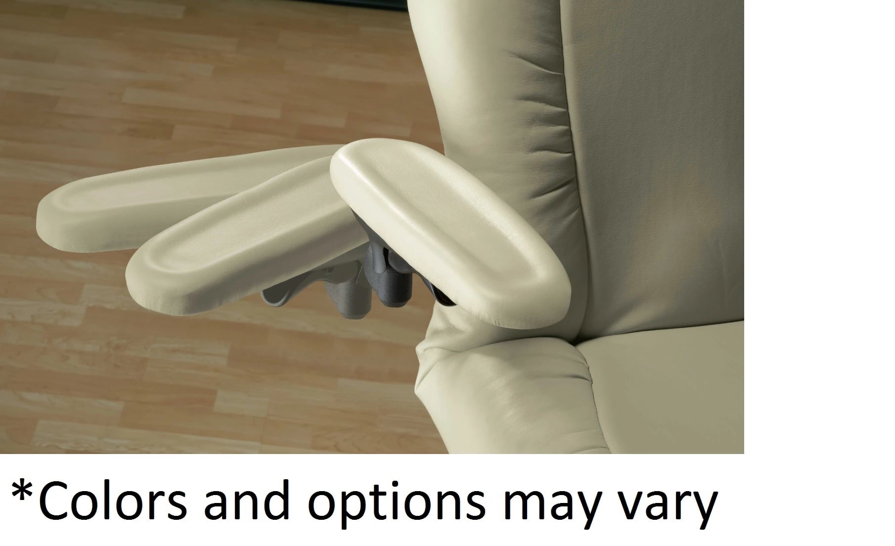 Midmark 641 Power Procedure Chair Upholstered Armrest, Camel