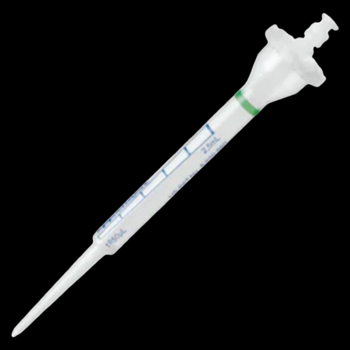 Eppendorf Combitips Advanced Pipette Tips, 2.5 mL, Green, Non-Sterile, Disposable, 100/Case