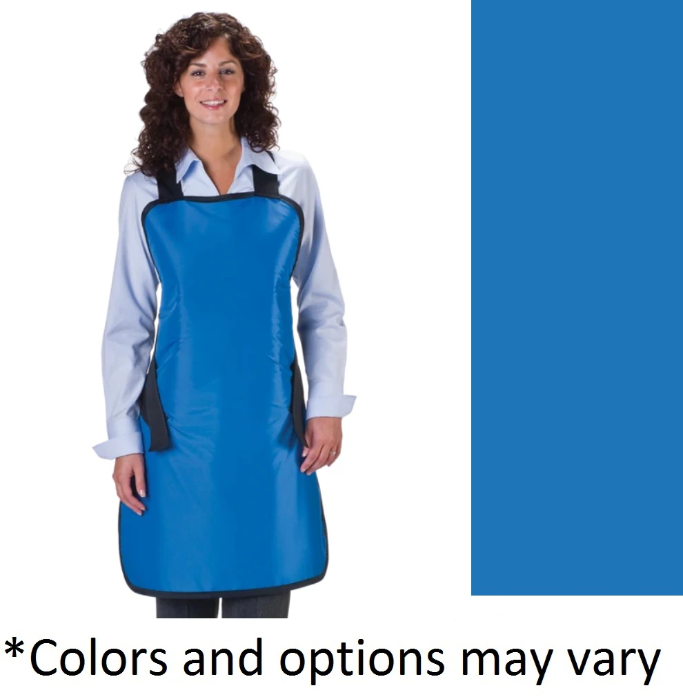Wolf X-Ray Conventional Lead Apron with Straps, Adult Unisex, 24x39", 0.5mm Lead Equivalence