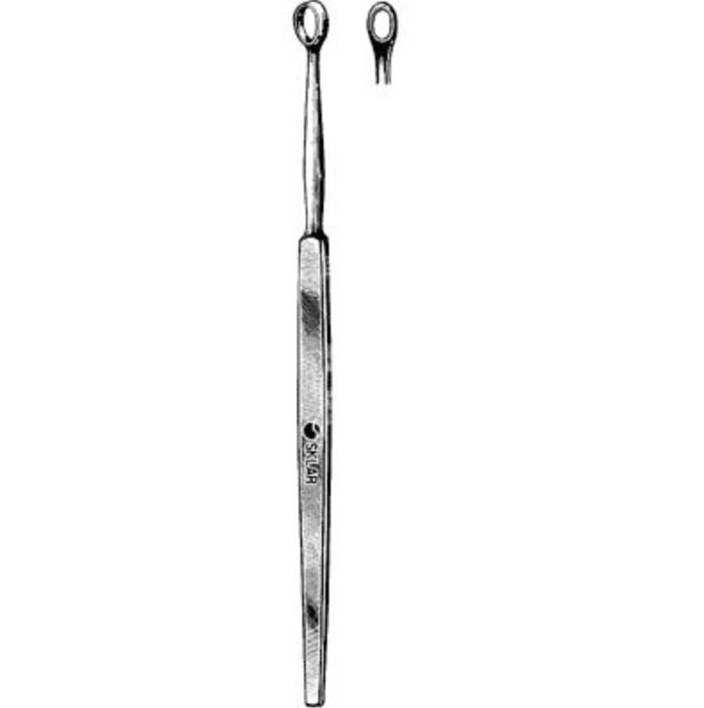 Sklar Instruments Fox Dermal Curette, 5-1/2" Stainless Steel, Each