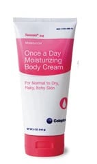Sween 24 Moisturizing Cream, Fragrance Free, 5 oz Tube, 12/Box