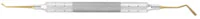 A. Titan Instruments #4/5 Greg Composite Instrument, Double-Ended, Stainless Steel with Titanium Nitride Coating, 1/Pk