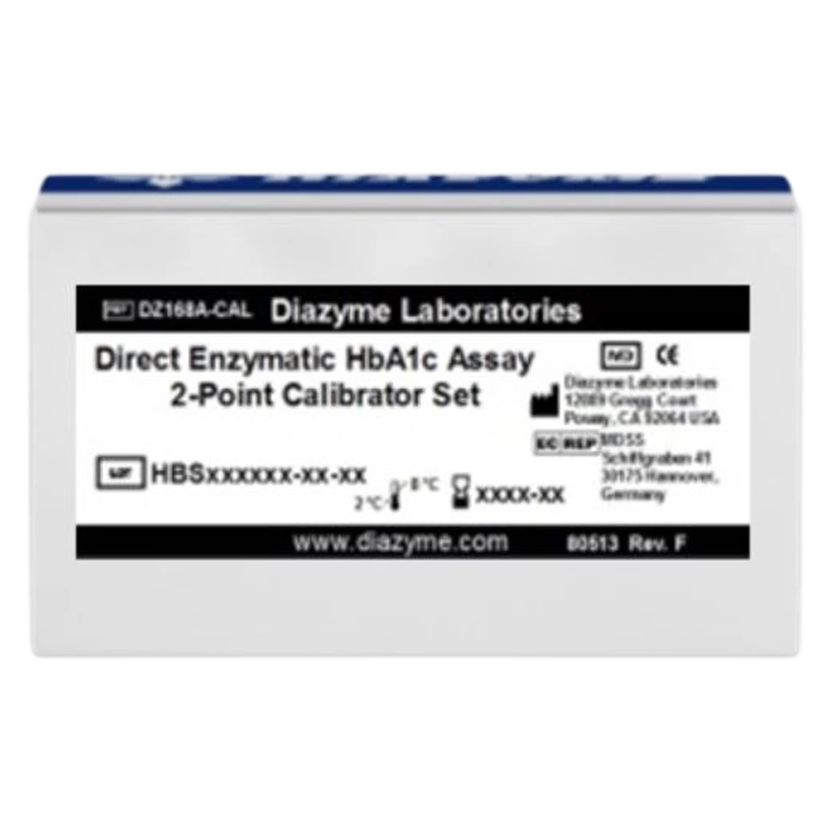 Diazyme Enzymatic HbA1c Calibrator, 2 x 0.5 mL Lyophilized