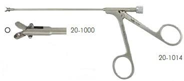 Miltex-Integra Double Action Biopsy Forceps, Round, 5-7/8" Stainless Steel, Each
