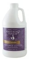 Soothing Touch Herbal Lavender Massage Lotion, 0.5 gal Bottle, 6/Case