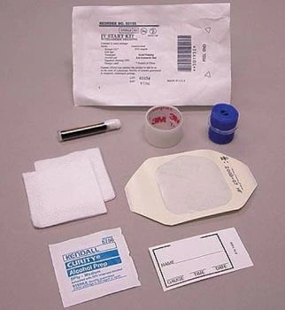IV Start Kit with ChloraPrep Sepp, Sterile, Trinity Sterile Inc.