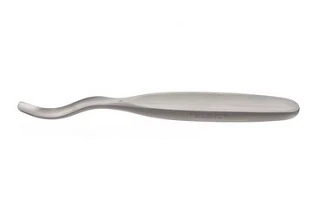 McGlamry Elevator, 6-1/2" Curved, Stainless Steel, Each