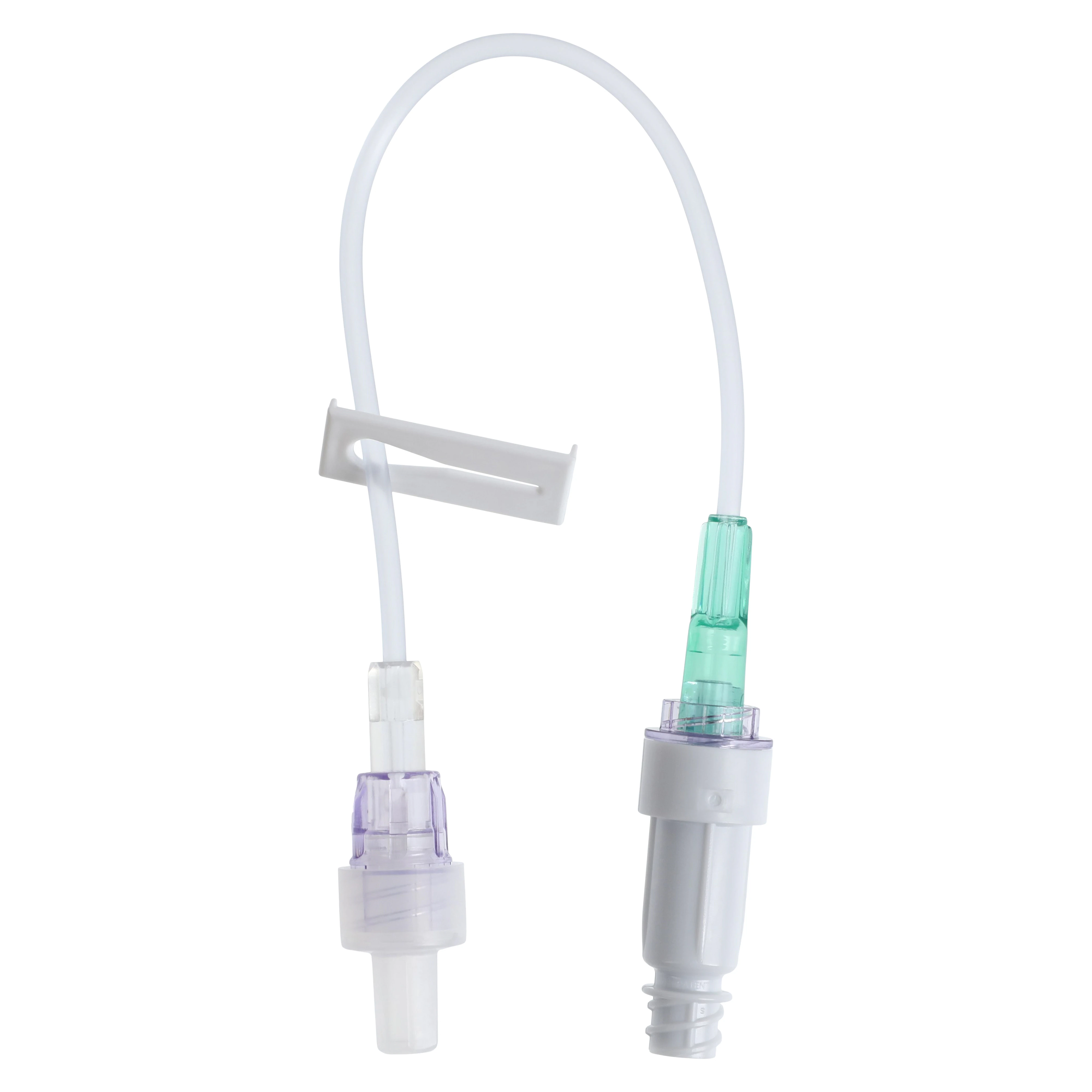 B. Braun Ultrasite IV Extension Set, Small Bore, 8" Spin-Lock, Needleless, 100/Case