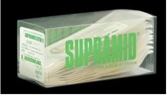 Sharpoint Suture Nylon Monofilament 4-0, 9" Non-Absorbable, C-2 Reverse Cutting 3/8 Circle Needle 13mm, Coated Black, 12/Box