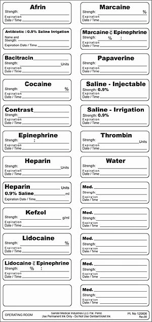 Correct Medication Labeling System