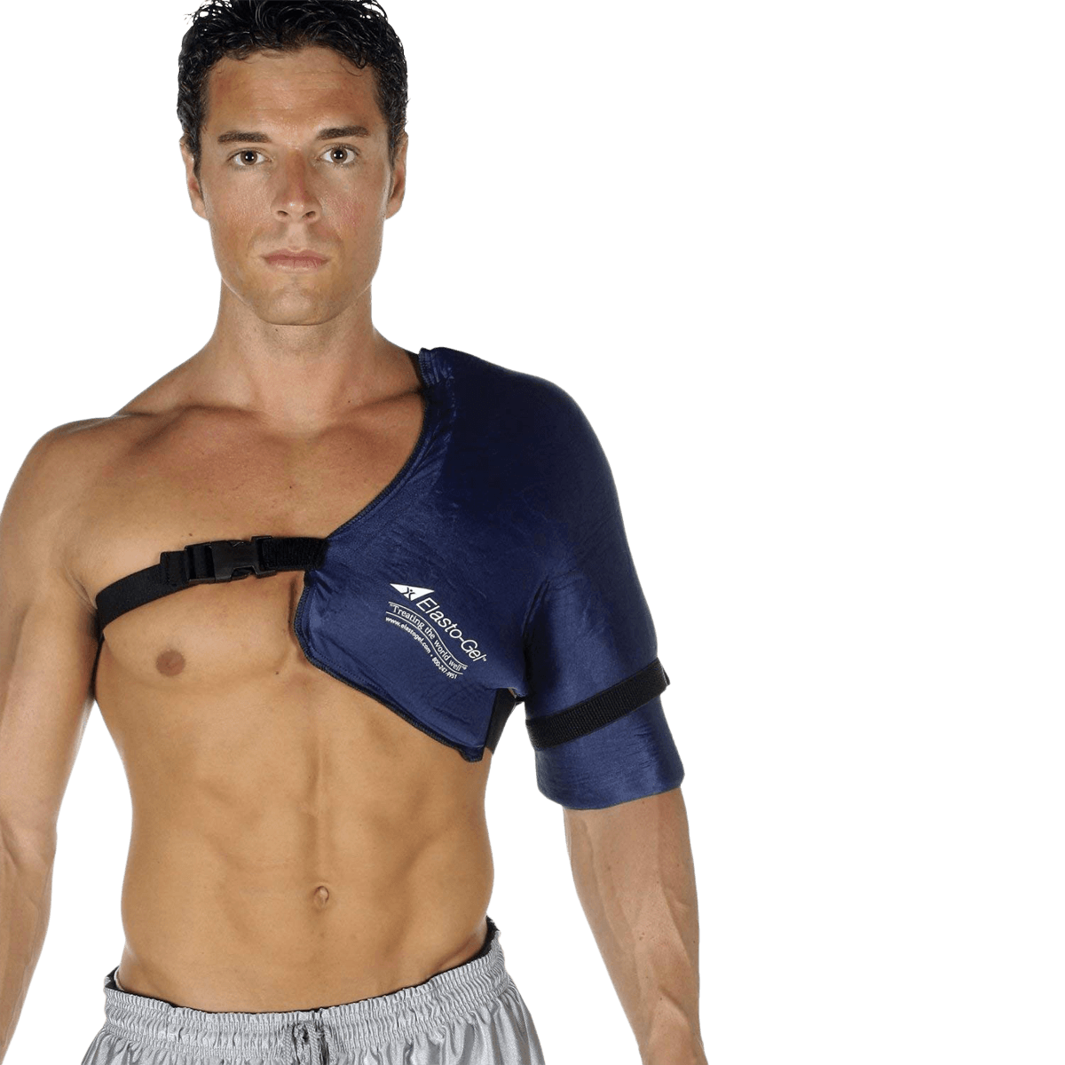 Elasto-Gel Hot/Cold Therapy Shoulder Wrap, Cotton, Large/X-Large, Sleeve Shoulder