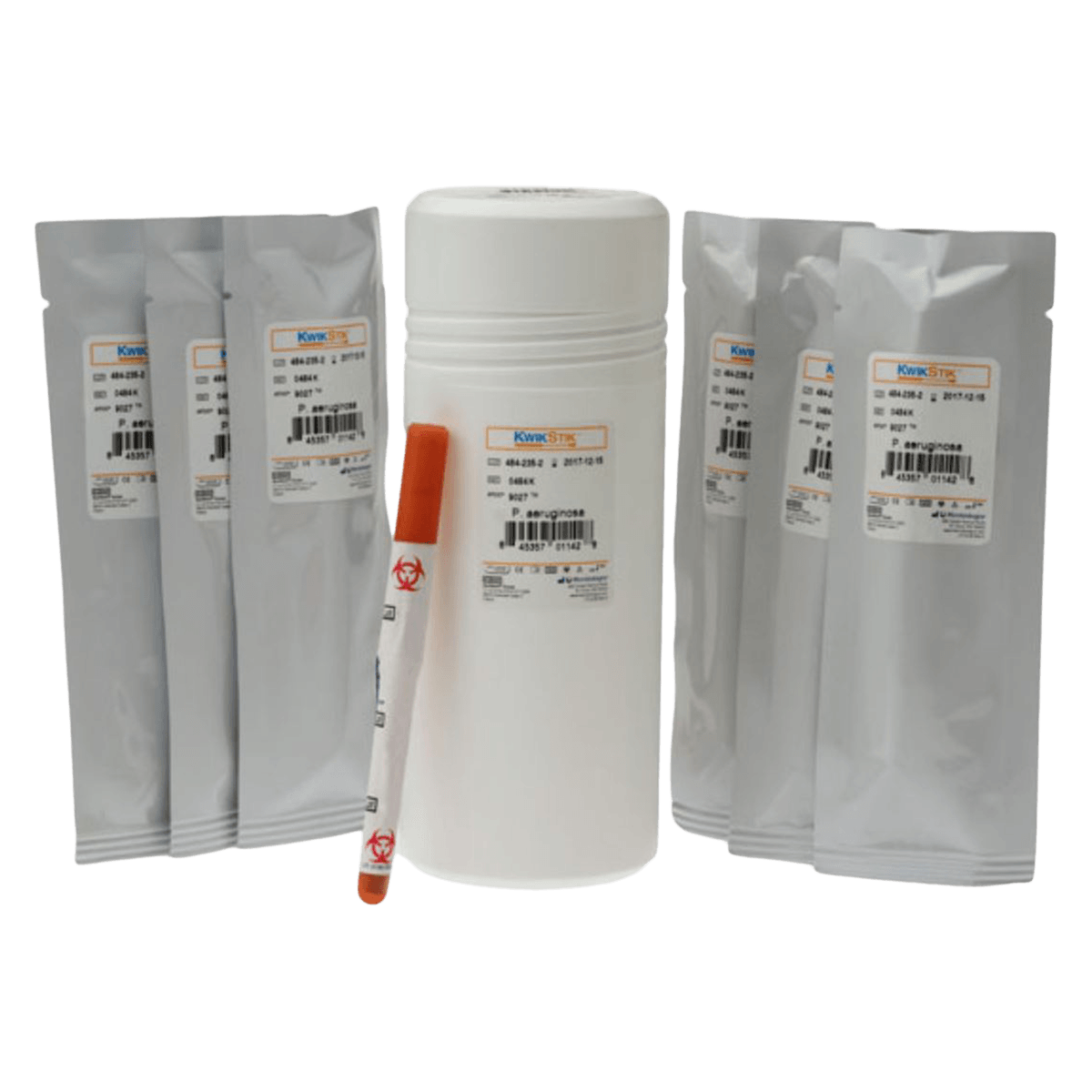 Microbiologics KWIK-STIK Control, Pseudomonas aeruginosa ATCC 27853, 6/Package