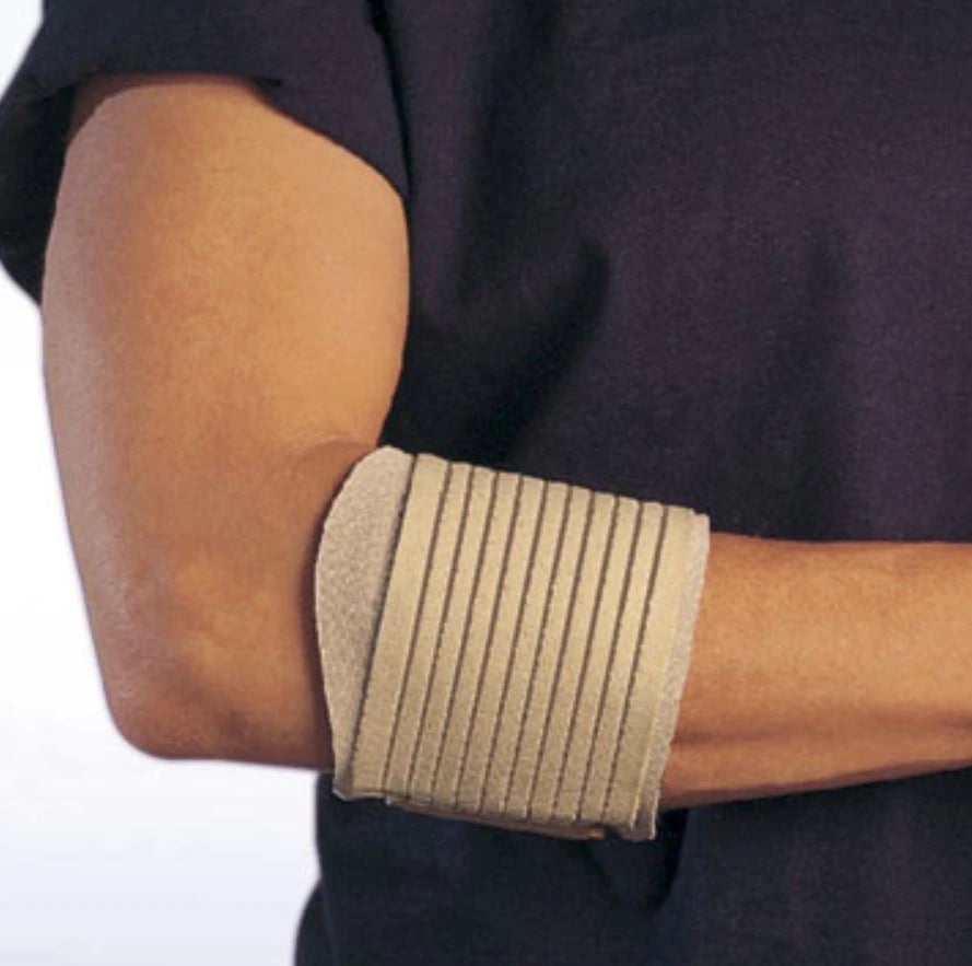 Pro Orthopedic Devices Tennis Elbow Support Brace, Neoprene/Elastic, Medium, Universal