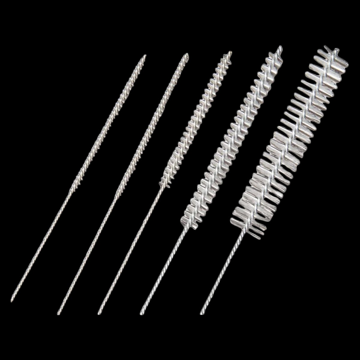 Aspen Surgical Safeclean Instrument Cleaning Brush, Nylon Bristle, 18" x 1mm, 2/Package