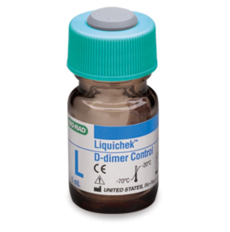 Bio-Rad Liquichek D-Dimer Low Level Control, 6 x 1 mL, 6/Box