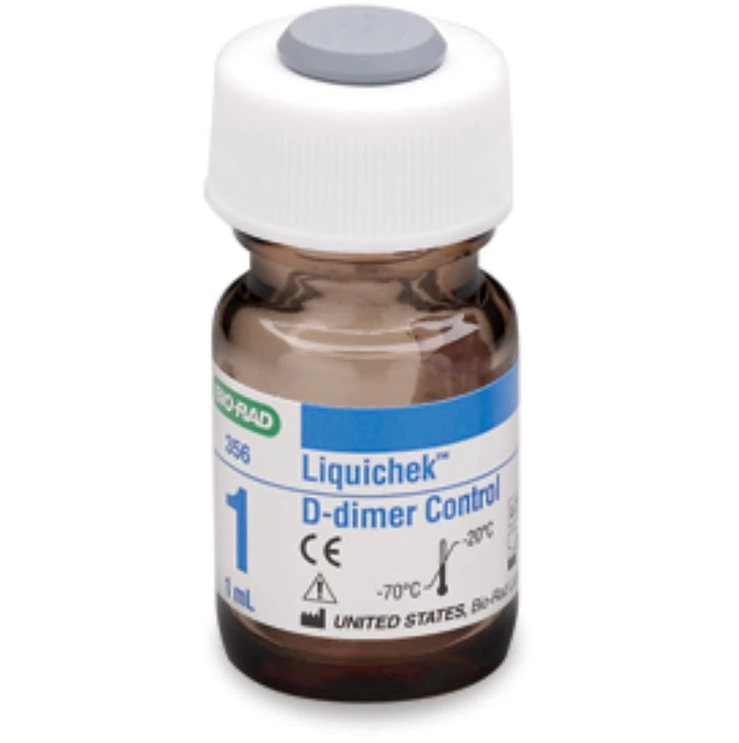 Bio-Rad Liquichek D-Dimer Control Level 1, 6 x 1 mL, 6/Box