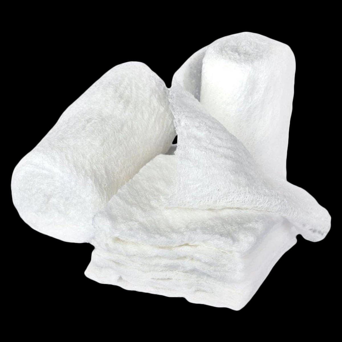 Medline Bulkee II Gauze Bandage, Cotton, 4.5" x 4.1 yd, 6 Ply, Non-Sterile, Each