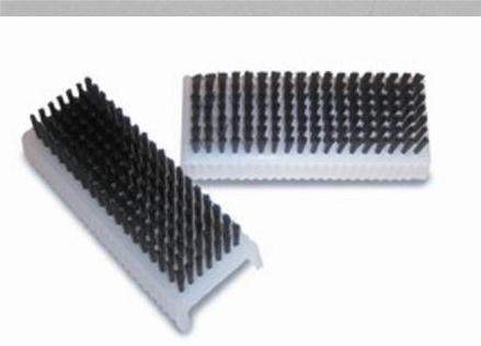 Aspen Surgical Safeclean Nailboard Brush, Nylon Bristle, 16x30x95mm, 2/Package