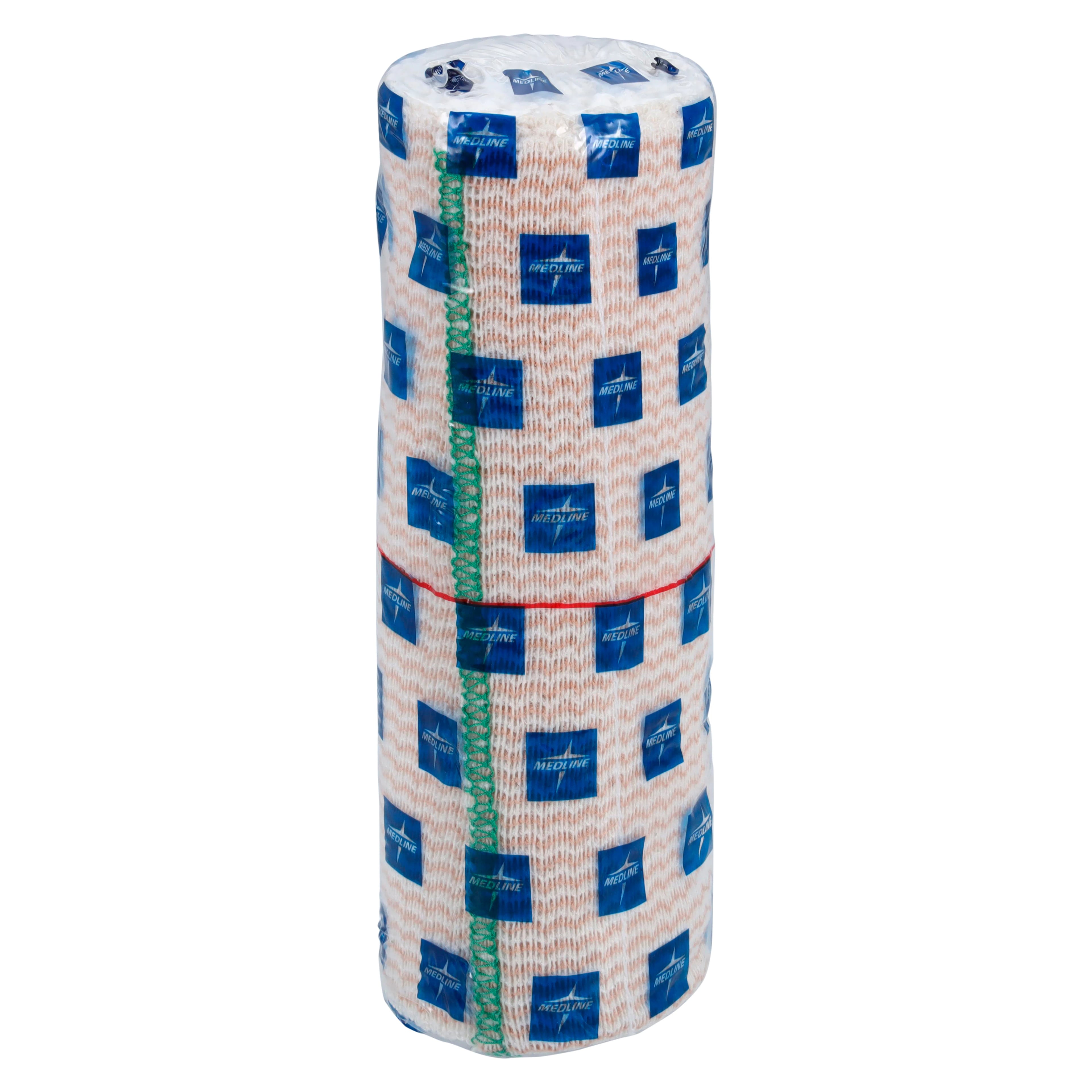 Medline MED Matrix Elastic Bandage, 6" x 5 yd, White/Beige, Non-Sterile, Each