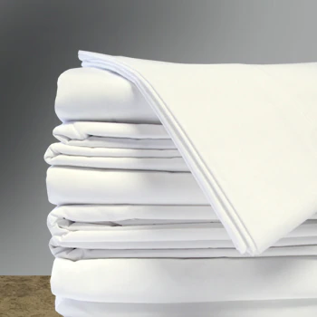 Calderon Textiles Comfort Weave Draw Sheet, White, 54" x 81", T130