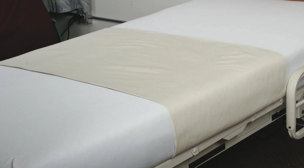 Medline Heavy Sateen Patient Lifter Sheet, Beige, Cotton, 51" x 81"