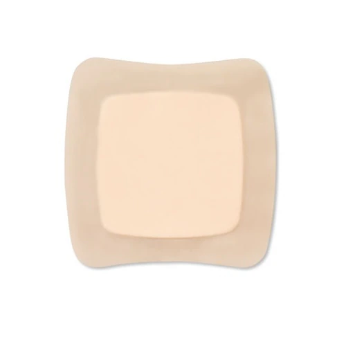 Aquacel Foam Adhesive Dressing, 4x4" Sterile Square, Silicone Adhesive, Convatec