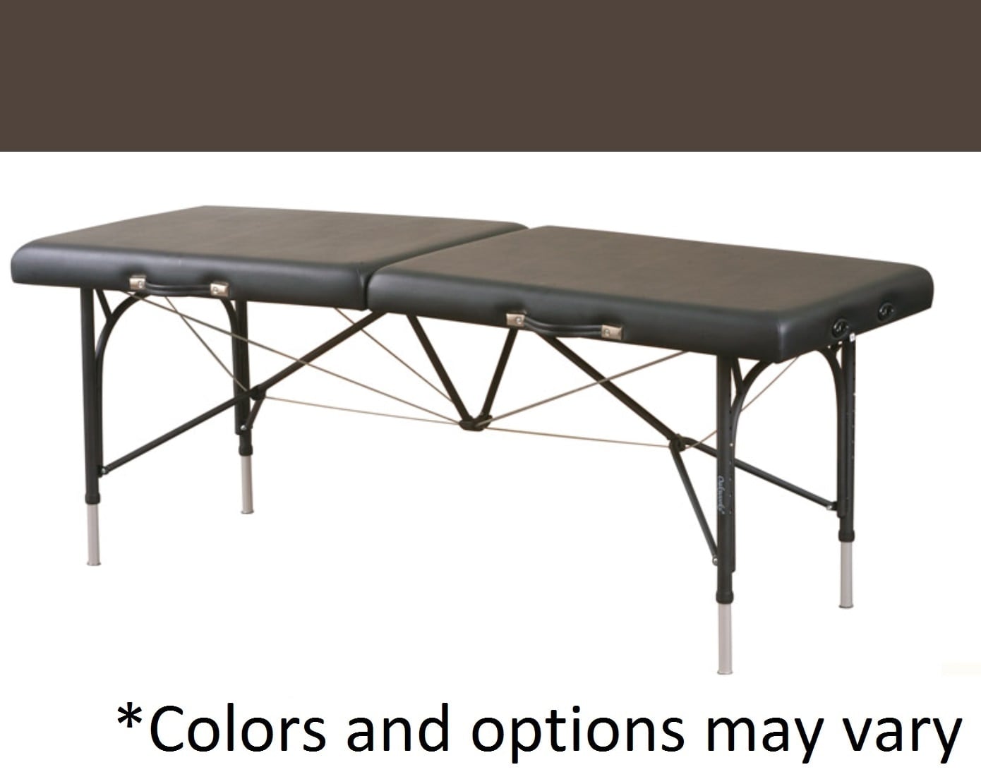 Oakworks Terra Touch Portable Manipulation Table, 27" Width, Espresso, 450 lb Capacity