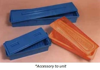 Healthmark Base Instrument Tray, Plastic, 35" x 8" x 6", Each