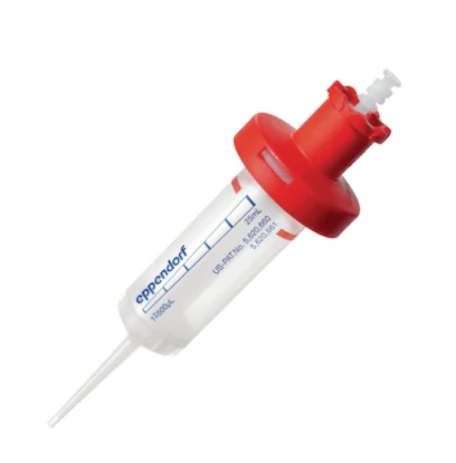 Eppendorf Combitips Advanced Pipette Tips, 25 mL, Non-Sterile, Disposable, 100/Case