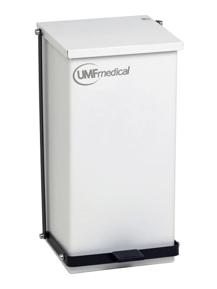 UMF Medical Baked Epoxy Waste Receptacle