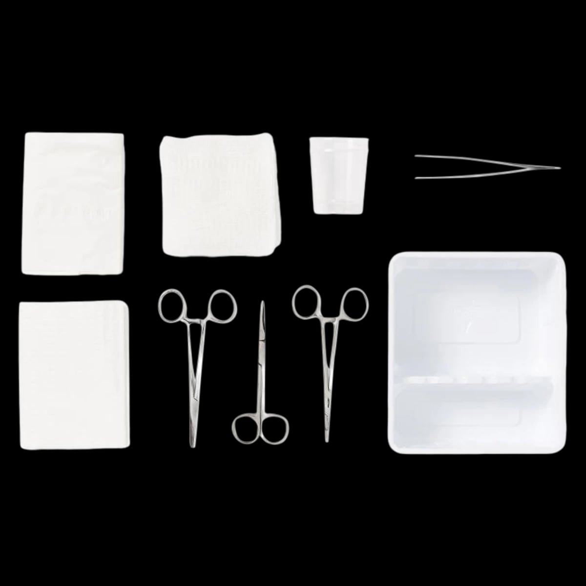Medline Standard Laceration Tray