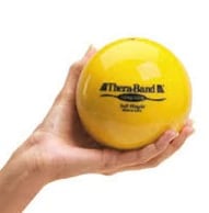 Thera-Band Ball Weight 2.2 lb PVC Yellow