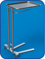 Mac Medical Stainless Steel Stand Mayo Stand with Mobile Base