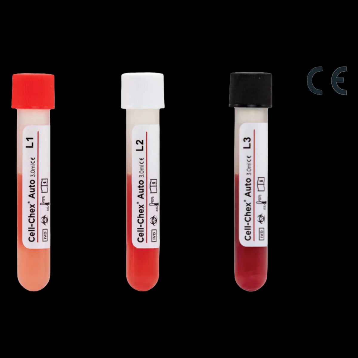Streck Cell-Chex Auto Multi-Analyte Control, Level 2-3, 2 x 3 mL, 2/Box