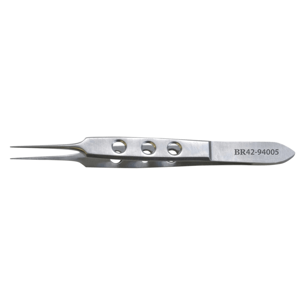 Bishop Harmon Thumb Forceps, 3-1/2", Straight, Stainless Steel