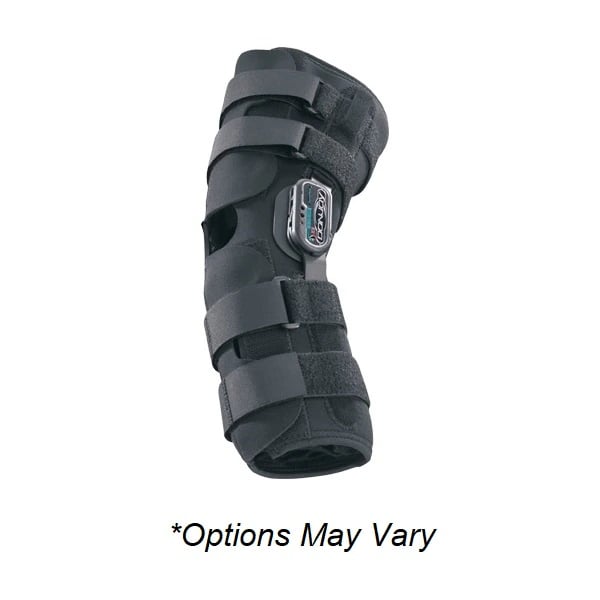 DJO Playmaker Knee Brace Sleeve, Neoprene, Adult 3X-Large, Black, 29.5-32"