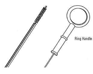 Conmed Cytology Brush with Ring Handle, Pediatric, 2.5mm, 20/Case