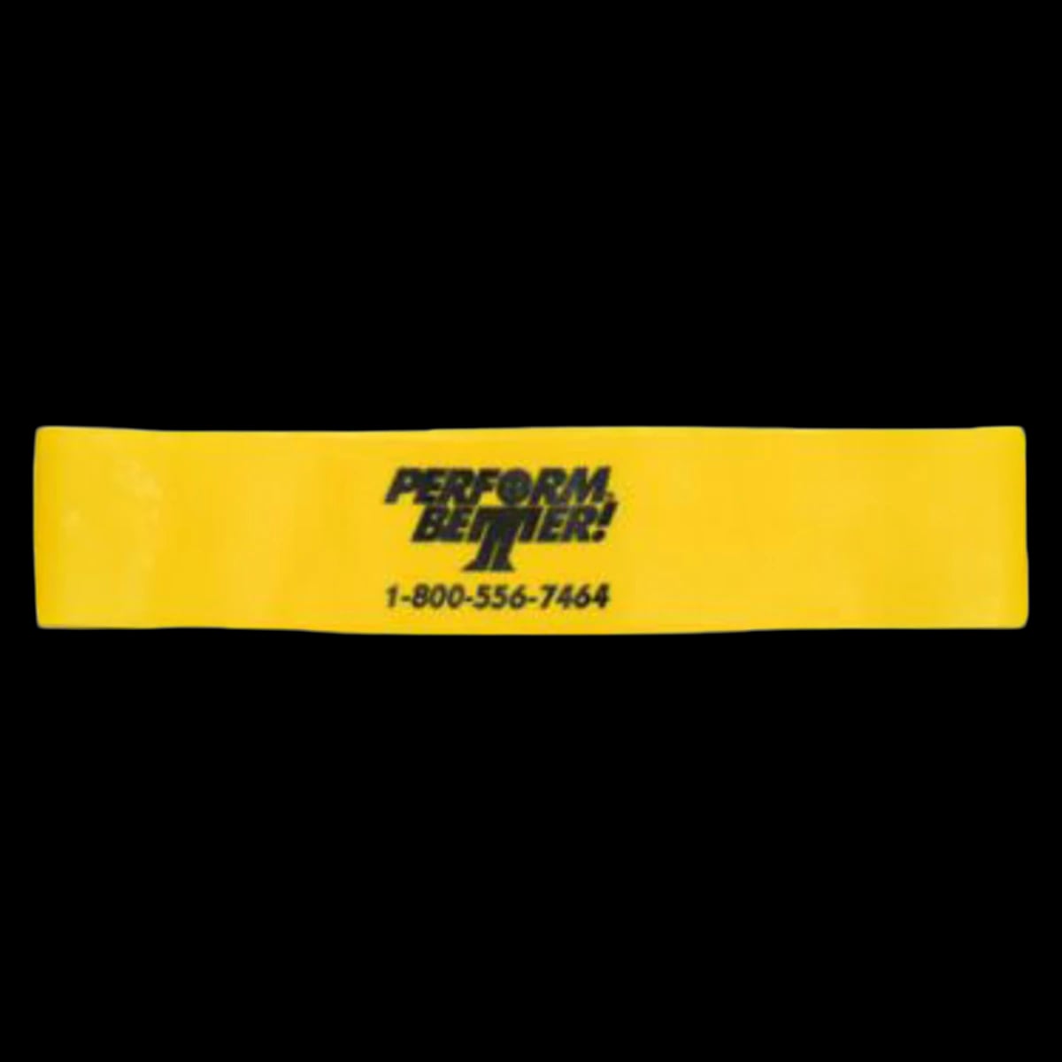 Perform Better Mini-Bands Exercise Latex Band, X-Heavy, Black, 9" x 2"
