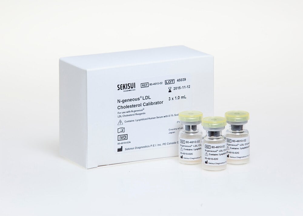 Sekisui Cholesterol LDL-ST Calibrator, 3 x 1 mL Liquid