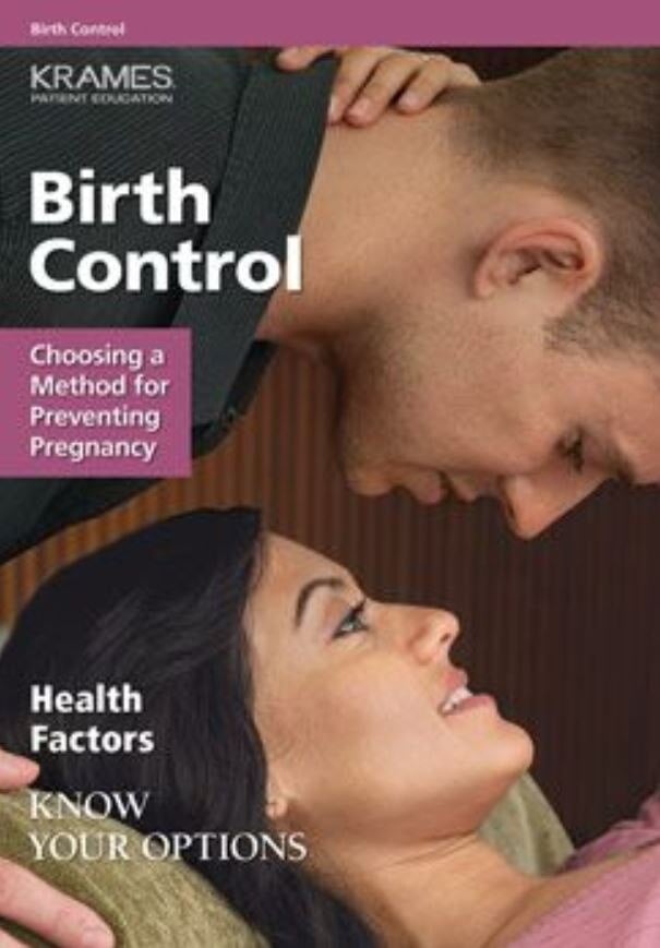 Krames Communications Birth Control Educational Booklet, 7" x 10", 16 Pages, Each